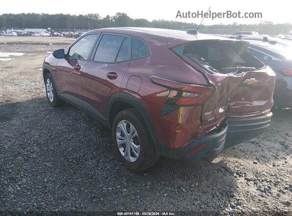 KL77LFE22RC244809 2024 CHEVROLET TRAX Burgundy 