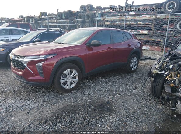 KL77LFE22RC244809 2024 CHEVROLET TRAX Burgundy 
