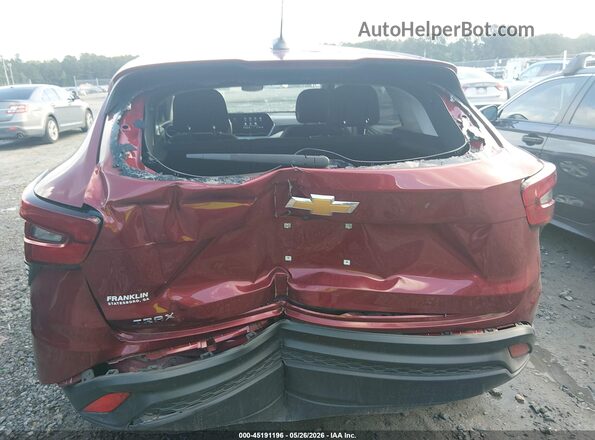 KL77LFE22RC244809 2024 CHEVROLET TRAX Burgundy 