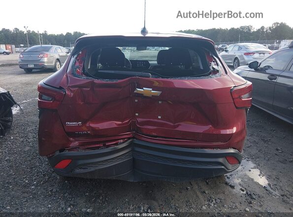 KL77LFE22RC244809 2024 CHEVROLET TRAX Burgundy 