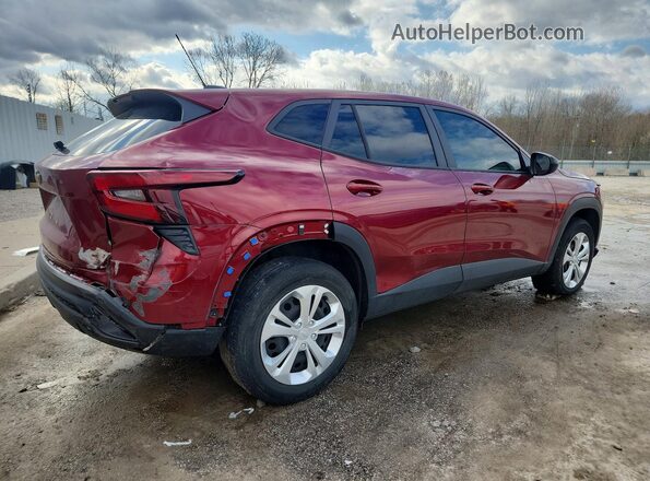 KL77LFE23RC054839 2024 CHEVROLET TRAX Burgundy Tył prawy