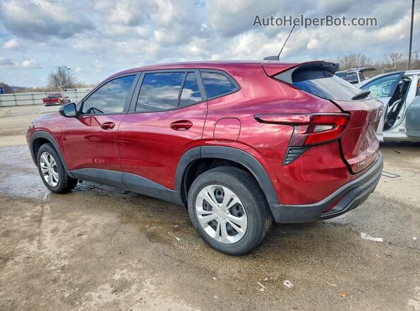 KL77LFE23RC054839 2024 CHEVROLET TRAX Burgundy Tył lewy