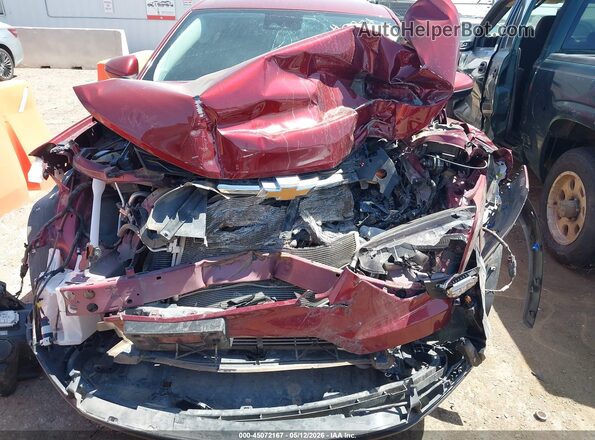 KL77LFE24RC165318 2024 CHEVROLET TRAX Maroon Вид спереду