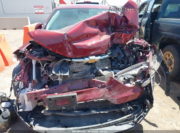 KL77LFE24RC165318 2024 CHEVROLET TRAX Maroon Вид щитка приладів