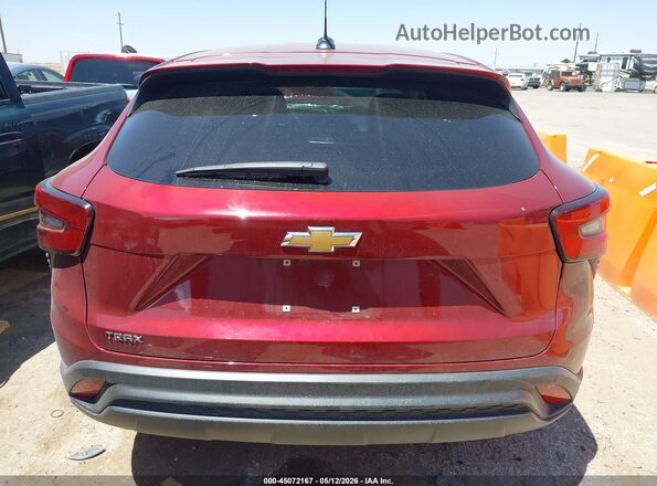 KL77LFE24RC165318 2024 CHEVROLET TRAX Maroon 
