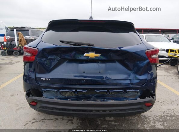 KL77LFE25RC132893 2024 CHEVROLET TRAX Blue Դիմացի տեսք