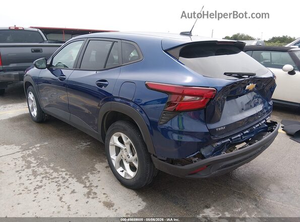 KL77LFE25RC132893 2024 CHEVROLET TRAX Blue Հետևի ձախ