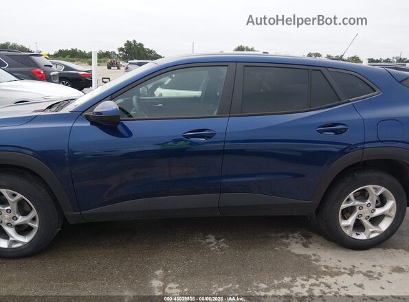 KL77LFE25RC132893 2024 CHEVROLET TRAX Blue Սալոնի 360 աստիճան տեսք