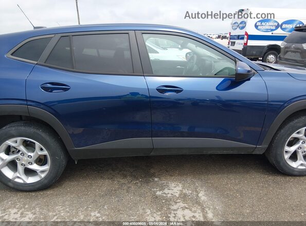 KL77LFE25RC132893 2024 CHEVROLET TRAX Blue Սալոնի հետևի տեսք