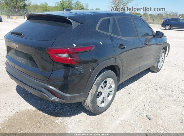 KL77LFE26RC002606 2024 CHEVROLET TRAX Black Задня права чверть