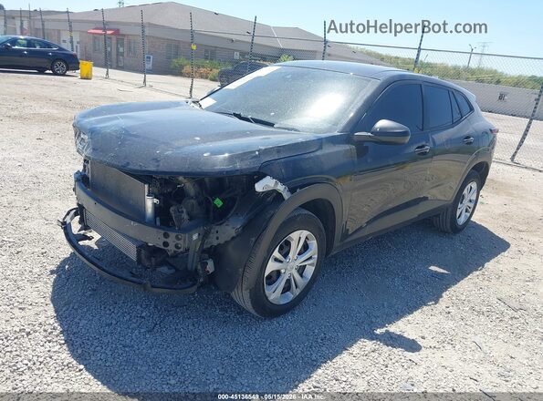 KL77LFE26RC002606 2024 CHEVROLET TRAX Black Передня ліва чверть
