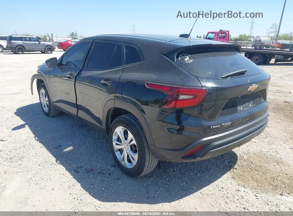 KL77LFE26RC002606 2024 CHEVROLET TRAX Black Задня ліва чверть