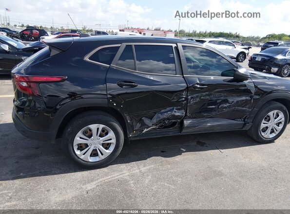 KL77LFE27RC213295 2024 CHEVROLET TRAX Black Vista frontal
