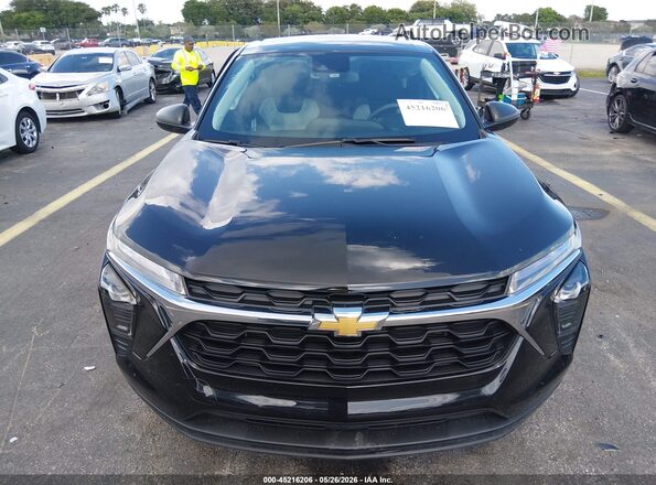 KL77LFE27RC213295 2024 CHEVROLET TRAX Black Vista del cuadro de instrumentos