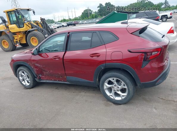 KL77LFE28RC087920 2024 CHEVROLET TRAX Red 