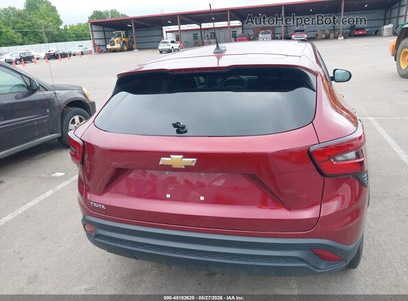 KL77LFE28RC087920 2024 CHEVROLET TRAX Red 