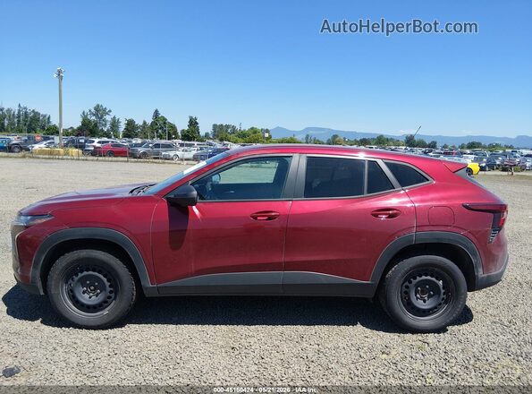 KL77LFE28RC245639 2024 CHEVROLET TRAX Red 