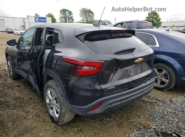KL77LFE28RC246077 2024 CHEVROLET TRAX Black Задня ліва чверть