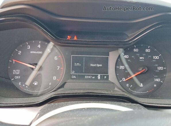 KL77LFE2XRC236358 2024 CHEVROLET TRAX Черный Вид щитка приборов