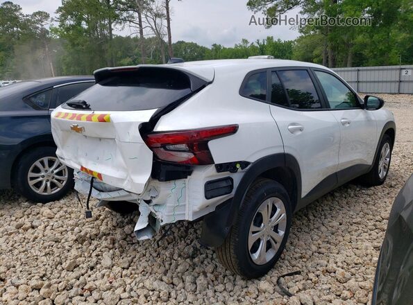KL77LFEP1SC201418 2025 CHEVROLET TRAX White უკანა მარჯვენა