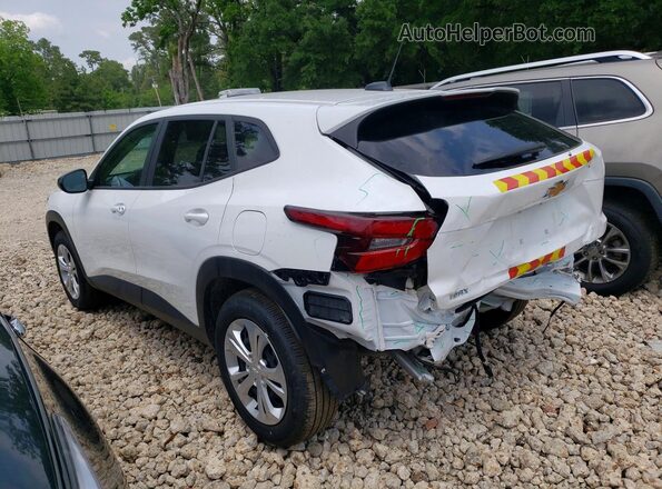 KL77LFEP1SC201418 2025 CHEVROLET TRAX White უკანა მარცხენა