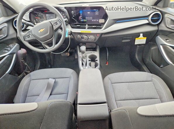 KL77LFEP1SC201418 2025 CHEVROLET TRAX White წინა პანელის ხედი