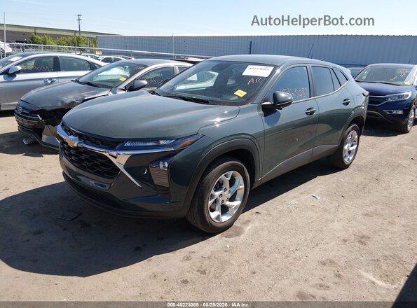 KL77LFEP3SC082299 2025 CHEVROLET TRAX Green 