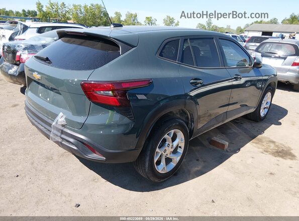 KL77LFEP3SC082299 2025 CHEVROLET TRAX Green 