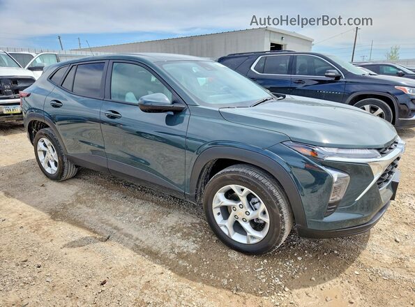 KL77LFEP4SC149931 2025 CHEVROLET TRAX Teal 