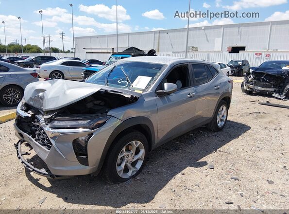 KL77LFEP6SC046865 2025 CHEVROLET TRAX Silver Przód lewy