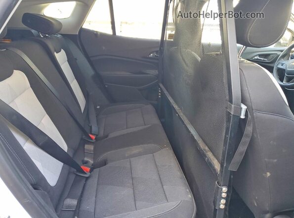 KL77LFEP6SC187869 2025 CHEVROLET TRAX White Вид задньої частини салону