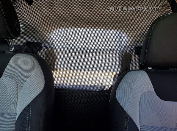 KL77LFEP6SC187869 2025 CHEVROLET TRAX White Вид задніх сидінь