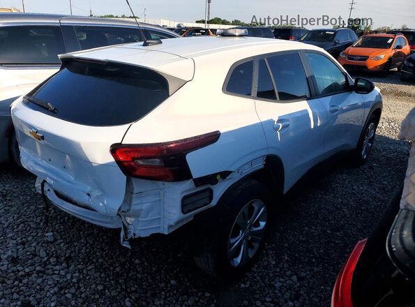KL77LFEP6SC187869 2025 CHEVROLET TRAX White Задня права чверть