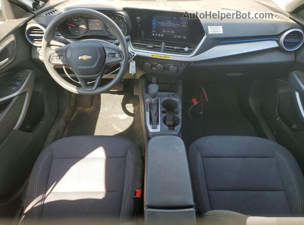 KL77LFEP6SC187869 2025 CHEVROLET TRAX White Вид панелі приладів