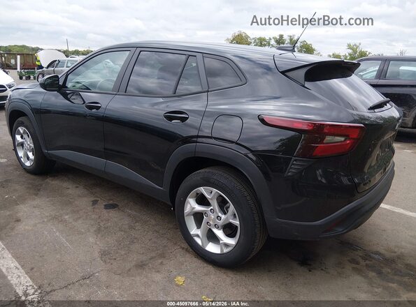 KL77LFEP8SC000633 2025 CHEVROLET TRAX Black უკანა მარცხენა