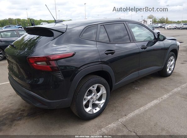 KL77LFEP8SC000633 2025 CHEVROLET TRAX Black უკანა მარჯვენა