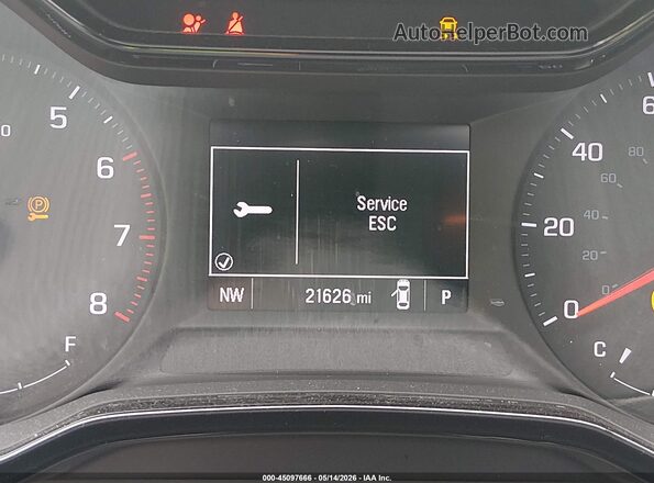 KL77LFEP8SC000633 2025 CHEVROLET TRAX Black უკანა სავარძლების ხედი