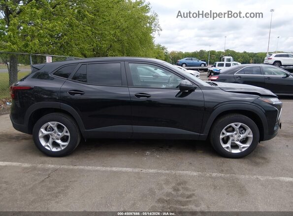 KL77LFEP8SC000633 2025 CHEVROLET TRAX Black უკანა სალონის ხედი