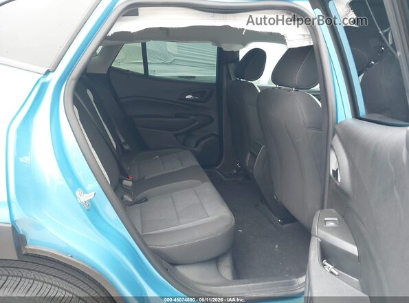 KL77LFEP8TC013447 2026 CHEVROLET TRAX Blue VIN კოდის სტიკერის ხედი