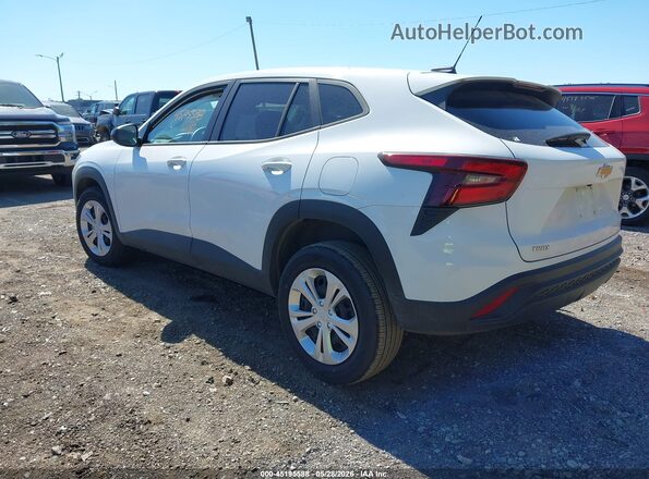 KL77LFEP9SC118058 2025 CHEVROLET TRAX White Задня ліва чверть