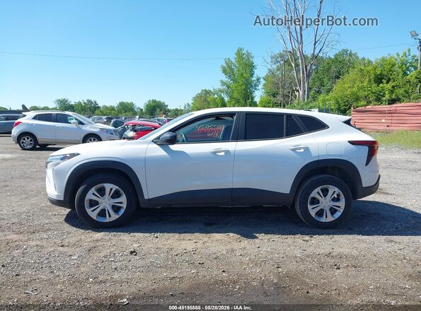 KL77LFEP9SC118058 2025 CHEVROLET TRAX White Панорамний вид салону 360°