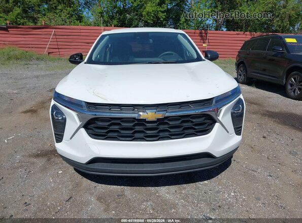 KL77LFEP9SC118058 2025 CHEVROLET TRAX White Вид щитка приладів