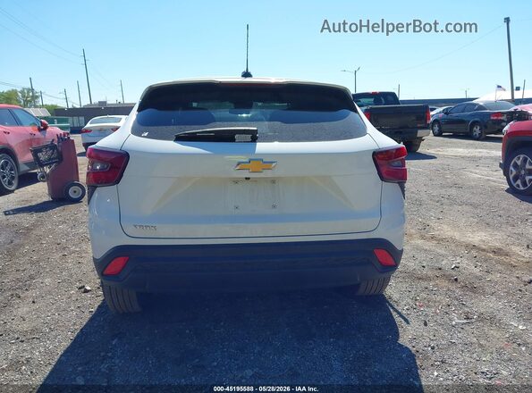 KL77LFEP9SC118058 2025 CHEVROLET TRAX White 