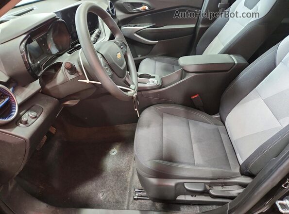 KL77LFEP9SC329325 2025 CHEVROLET TRAX Black Vista interior delantera