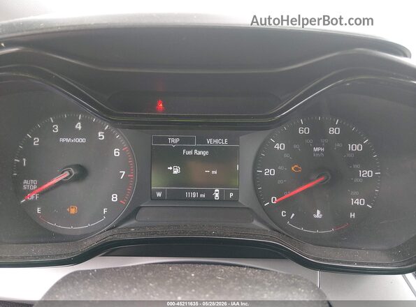 KL77LFEPXSC155409 2025 CHEVROLET TRAX Red Widok tylnych siedzeń