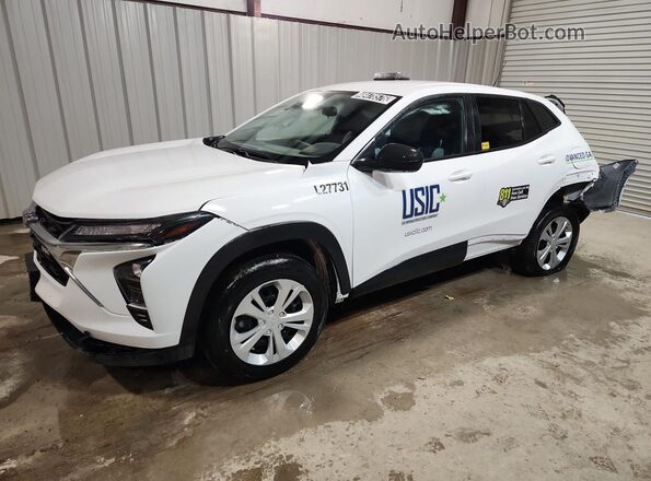 KL77LFEPXSC184442 2025 CHEVROLET TRAX White 