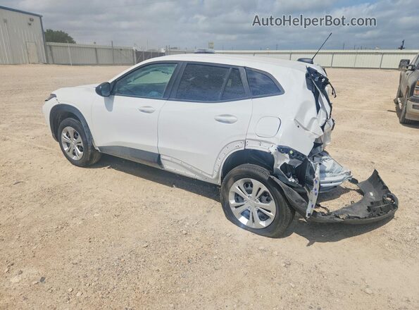 KL77LFEPXSC184442 2025 CHEVROLET TRAX White Հետևի ձախ