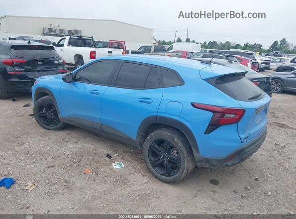 KL77LGE20RC109057 2024 CHEVROLET TRAX Blue Задня ліва чверть