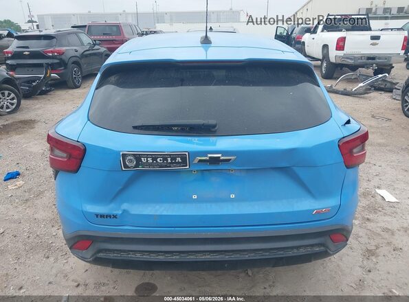KL77LGE20RC109057 2024 CHEVROLET TRAX Blue 