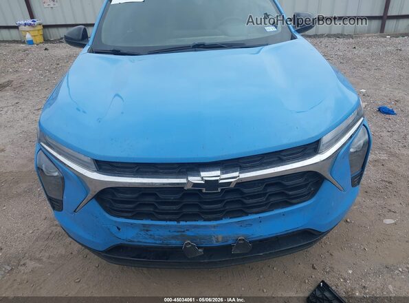 KL77LGE20RC109057 2024 CHEVROLET TRAX Blue Вид щитка приладів